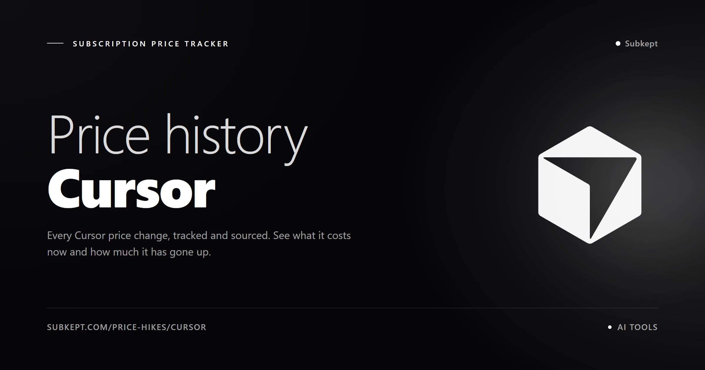 Cursor Price Hikes & Price History (2026)